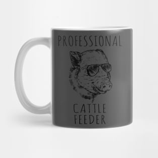 Professional Cattle Feeder. Mug
